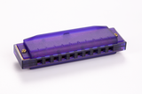 Hohner translucent Paars mondharmonica kinderen