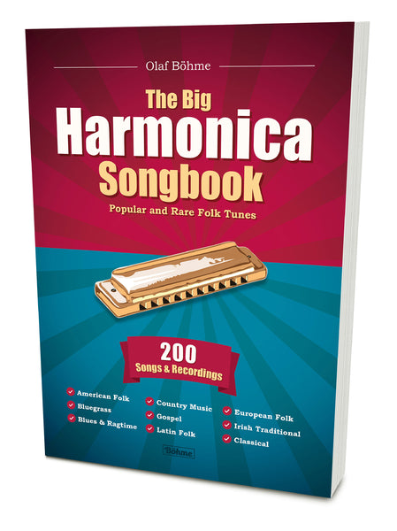 Bestaan scheuren gesloten Boekwerk vol 200 Mondharmonica liedjes met tabs
